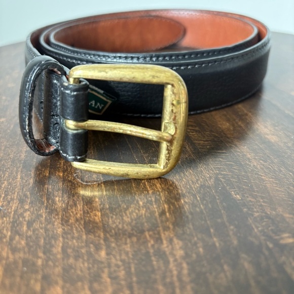 Vintage Cole Haan Leather Belt - Picture 2 of 9